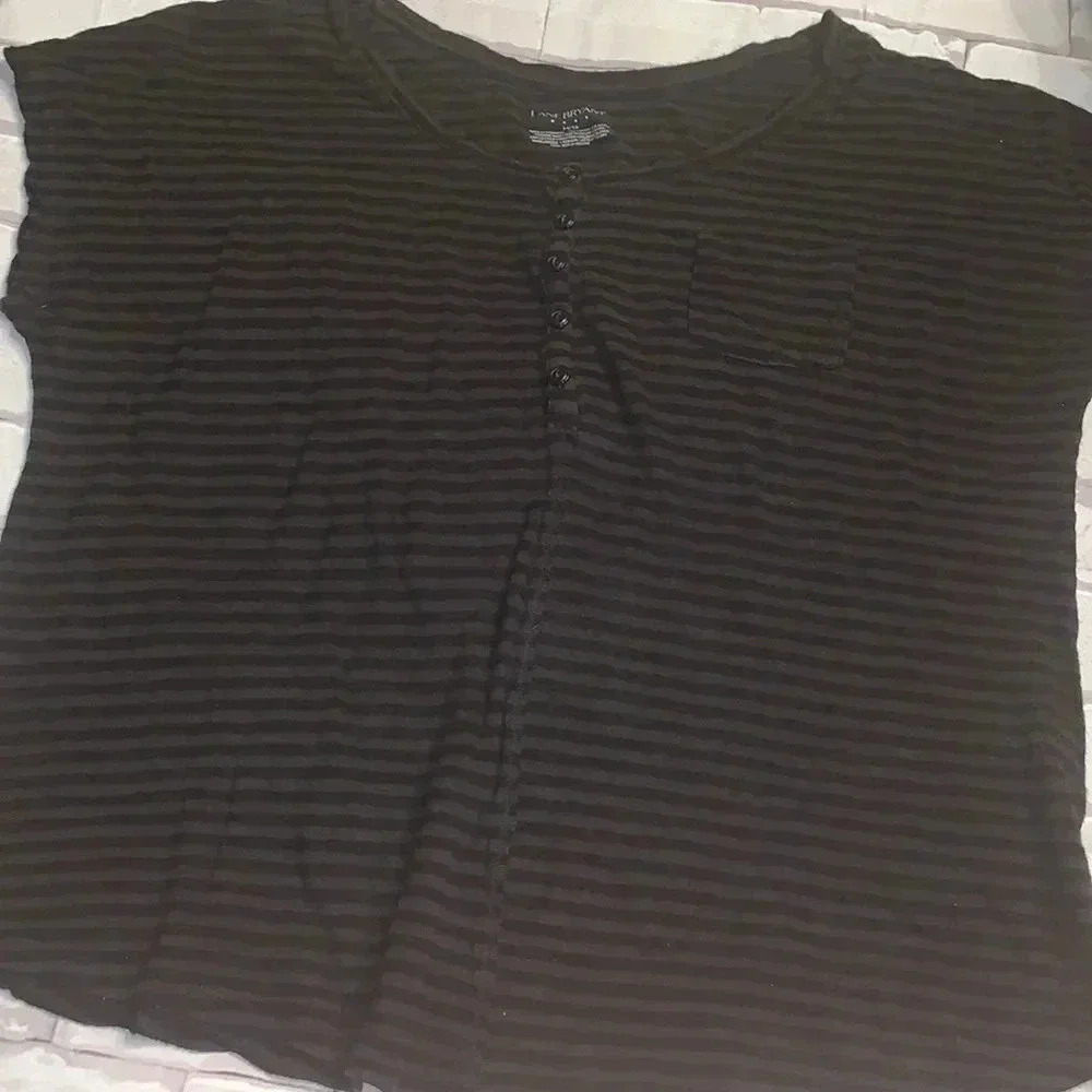 LANE BRYANT black shirt